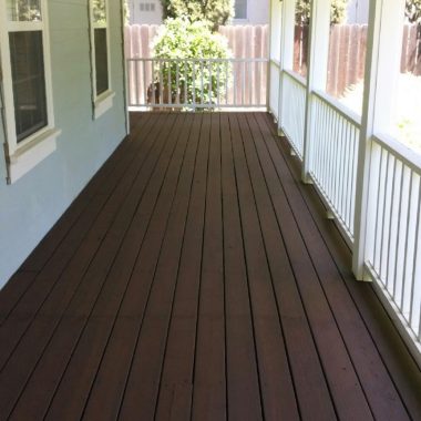 Deck and Fence Painting